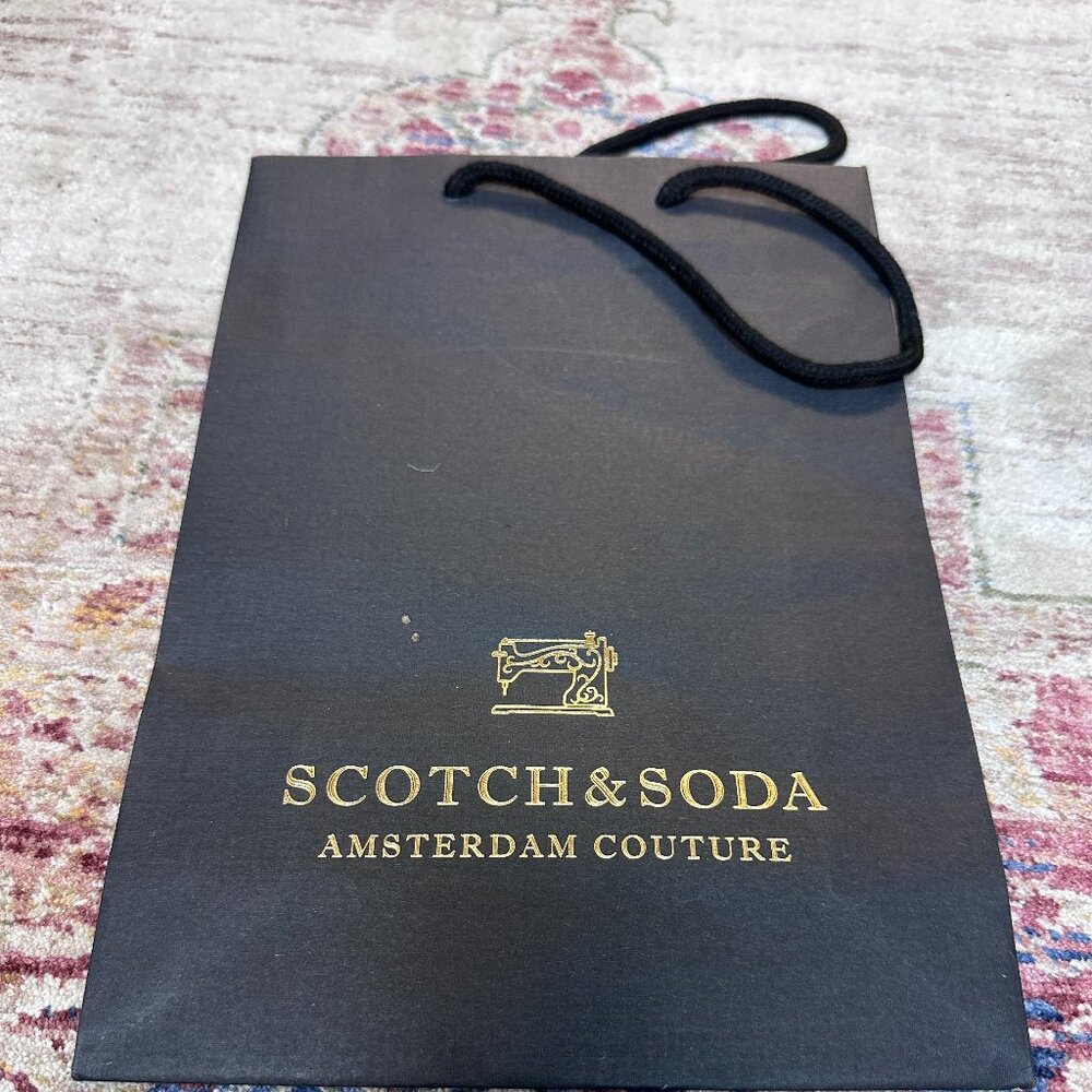 Scotch & Soda Back Empty Shopping/ Tote Bag In Great Shape!